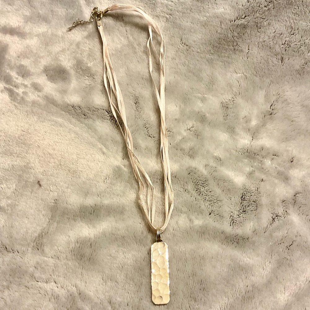 Elegant Sterling Silver Pendant Necklace